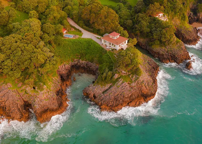 Wishome - Villa Privada De Ensueno Sobre El Mar Con Piscina Climatizada Privada Pechon photo